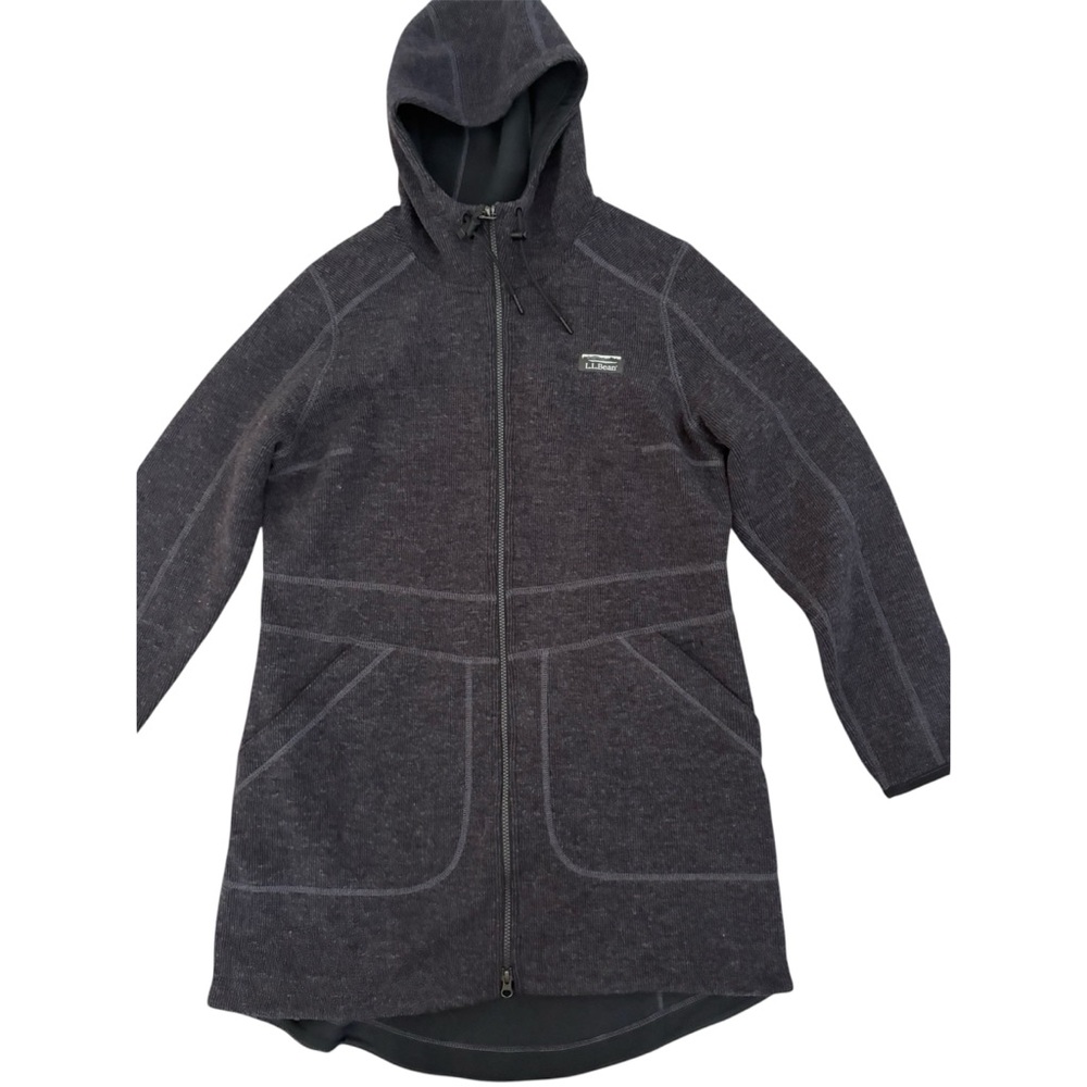 L.L. Bean Dark Gray Hooded Jacket